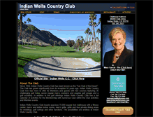 Tablet Screenshot of indianwellscountryclub.com